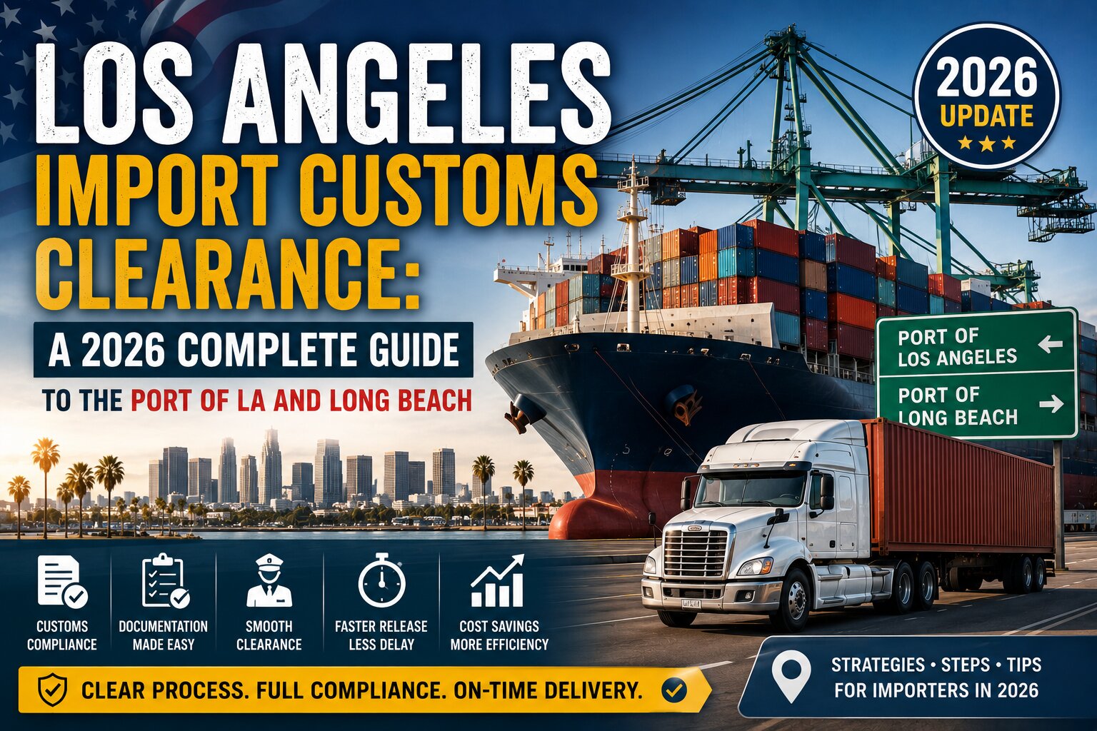 Los Angeles import customs clearance — 2026 complete guide to the Port of LA and Long Beach by Trade Globe Consultants