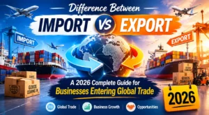 difference between import and export