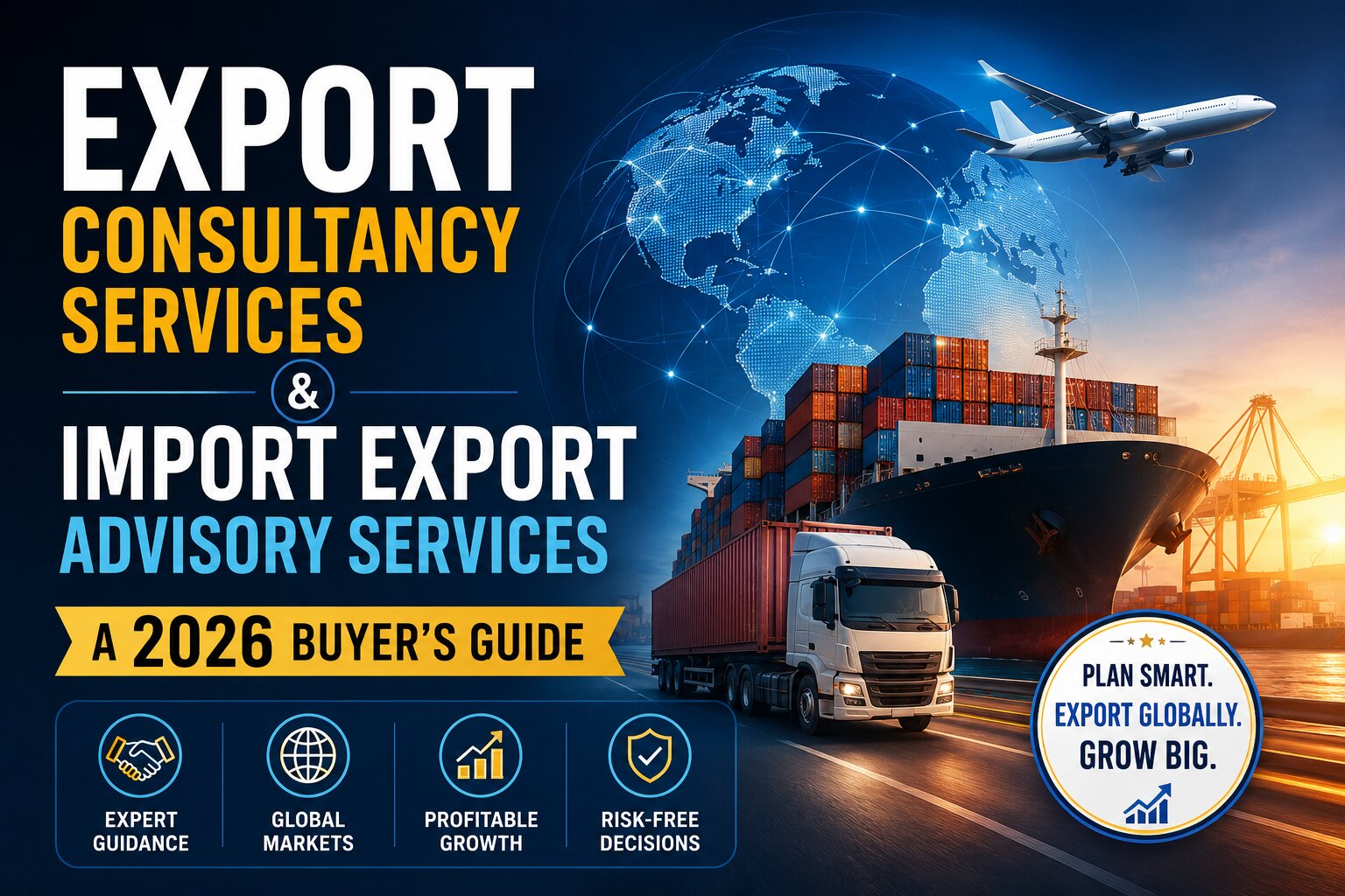 Export consultancy services and import export advisory services explained — Trade Globe Consultants