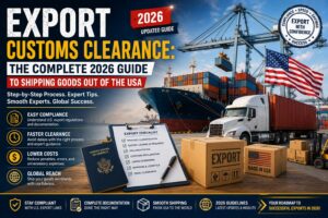 export custom clearance complete