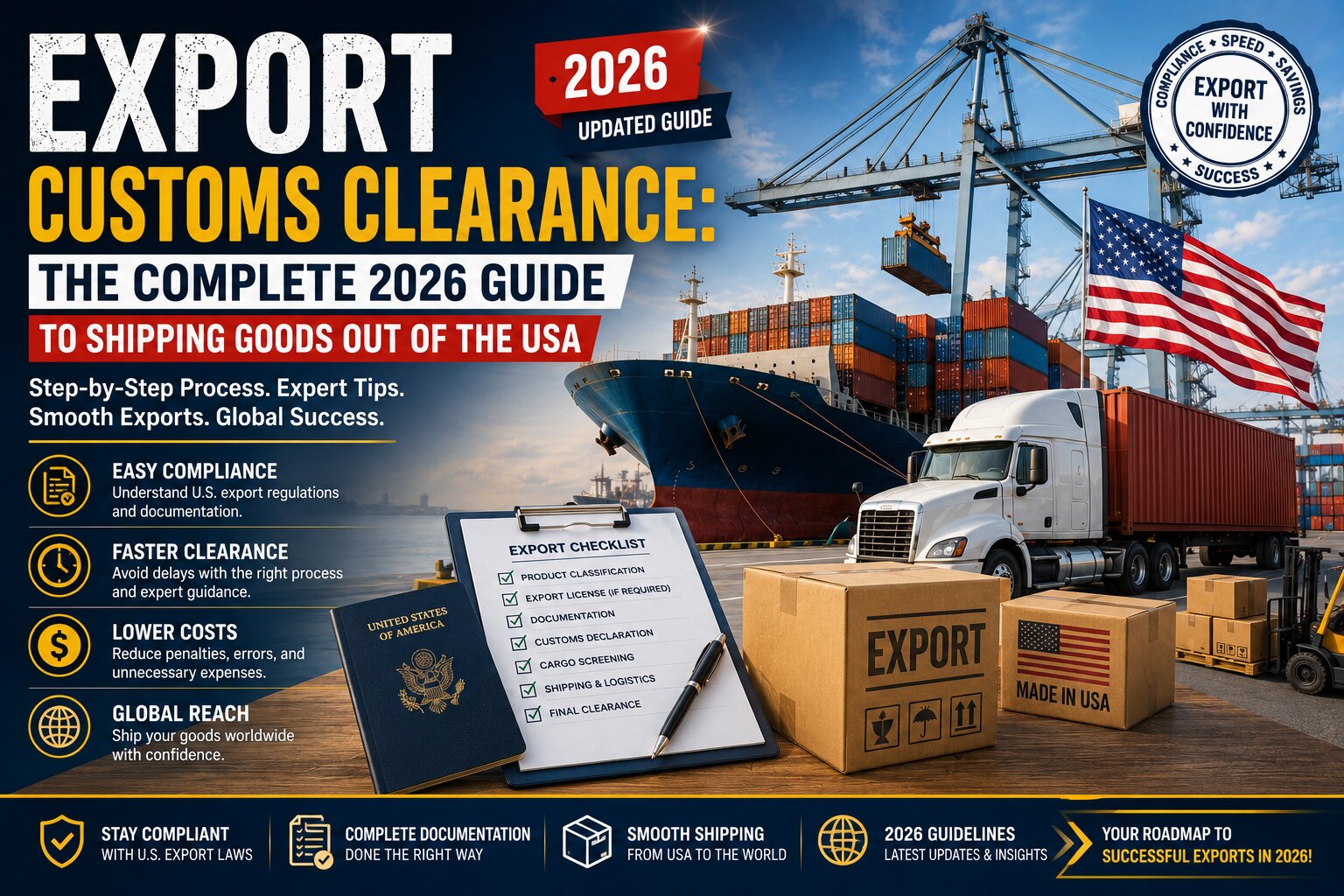 export custom clearance complete