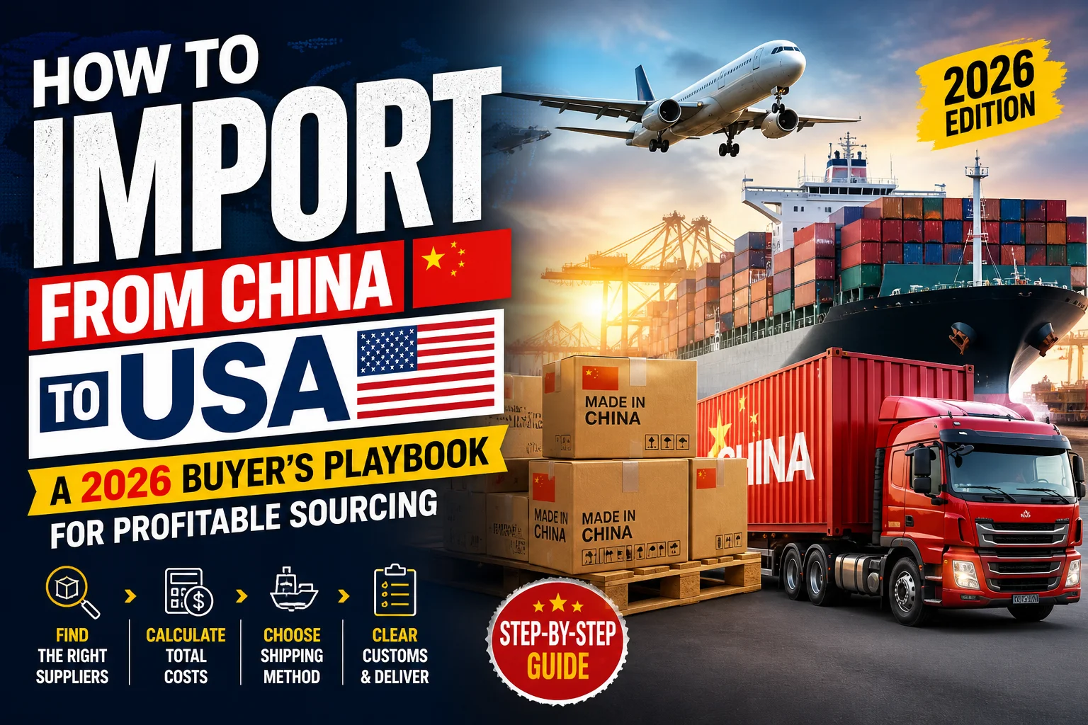 How to import from China to USA — 2026 buyer's playbook by Trade Globe Consultants