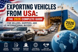 exporting vehicles from usa