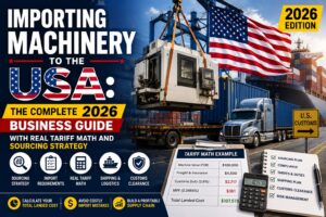 importing machinery from usa