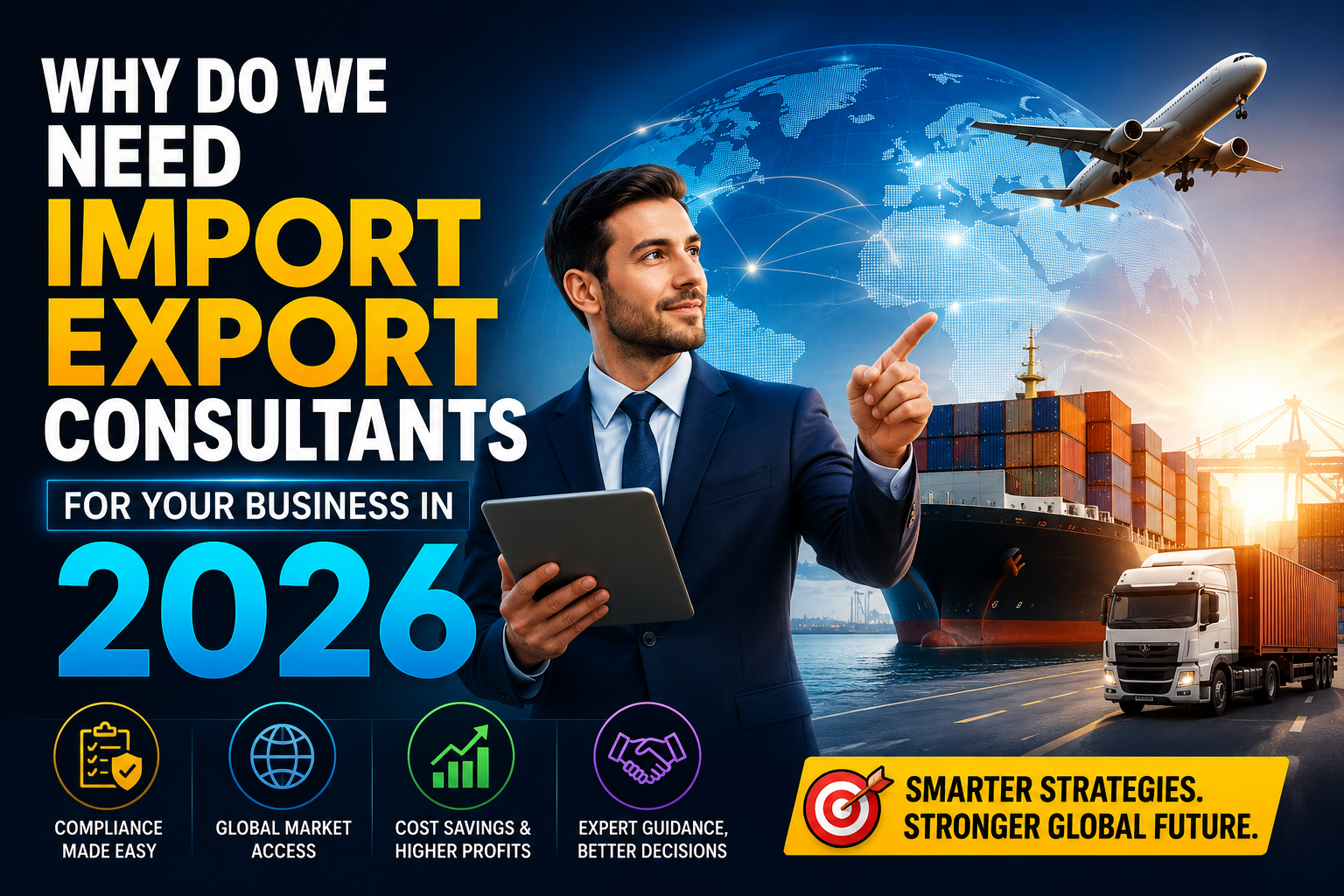 why do we need import export consultants